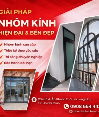 Đơn vị thi công nhôm kính uy tín tại Vũng Tàu